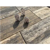 SEMMELROCK CITYTOP XL 8 kombi / dlažba s mikro zkosenou hranou, výška 8 cm - bíločernokaramelová