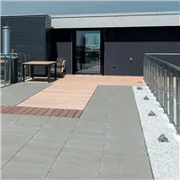 SEMMELROCK ZAHRADNÍ DLAŽDICE ELEGANT / dlaždice 40x40x5 cm, mírně sražené hrany - šedá