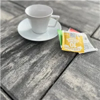 SEMMELROCK ZAHRADNÍ DLAŽDICE ELEGANT / dlaždice 50x50x5 cm, mírně sražené hrany - bíloantracitová