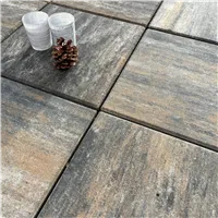 SEMMELROCK ZAHRADNÍ DLAŽDICE ELEGANT / dlaždice 50x50x5 cm, mírně sražené hrany - bíločernokaramelová