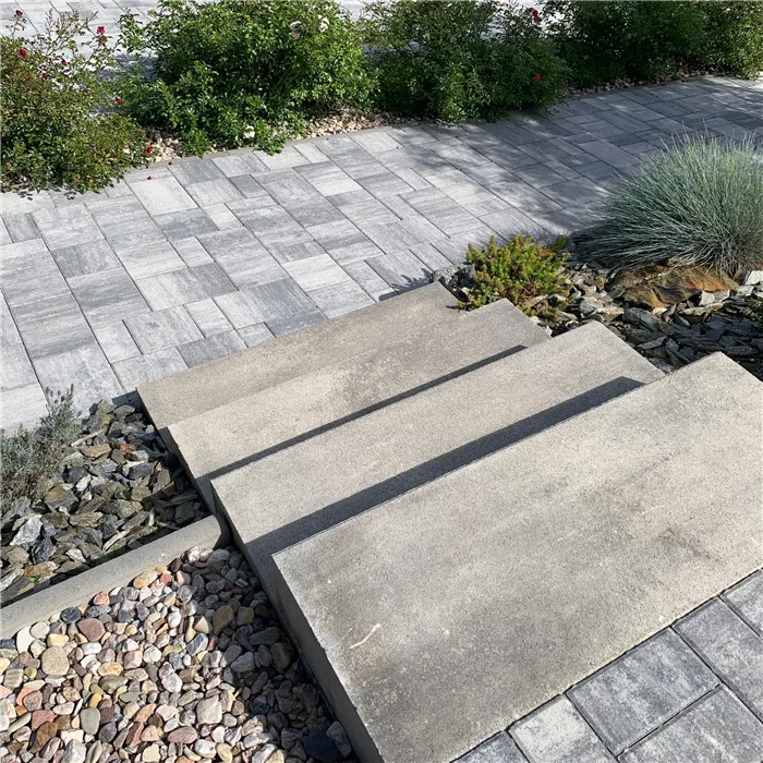 SEMMELROCK CITYTOP / schod 120x35x15 cm - antracit