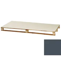 BAUDER / FPO VBL 14 poplastovaný plech tabule (1 × 2 m = 2 m²) - granitově černá
