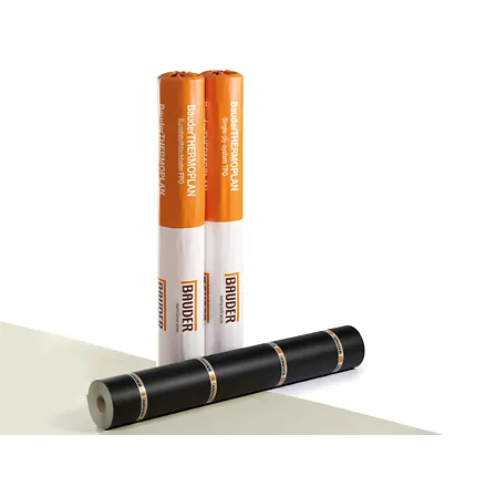 BAUDER / THERMOPLAN TL18 (0,5 × 10 = 5 m²) - perleťově bílá
