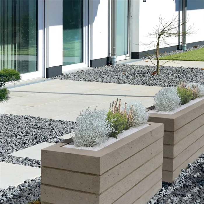 SEMMELROCK BRADSTONE LIAS / plotový systém - základní kámen 70x30x7 cm, strukturovaný povrch - šedohnědá