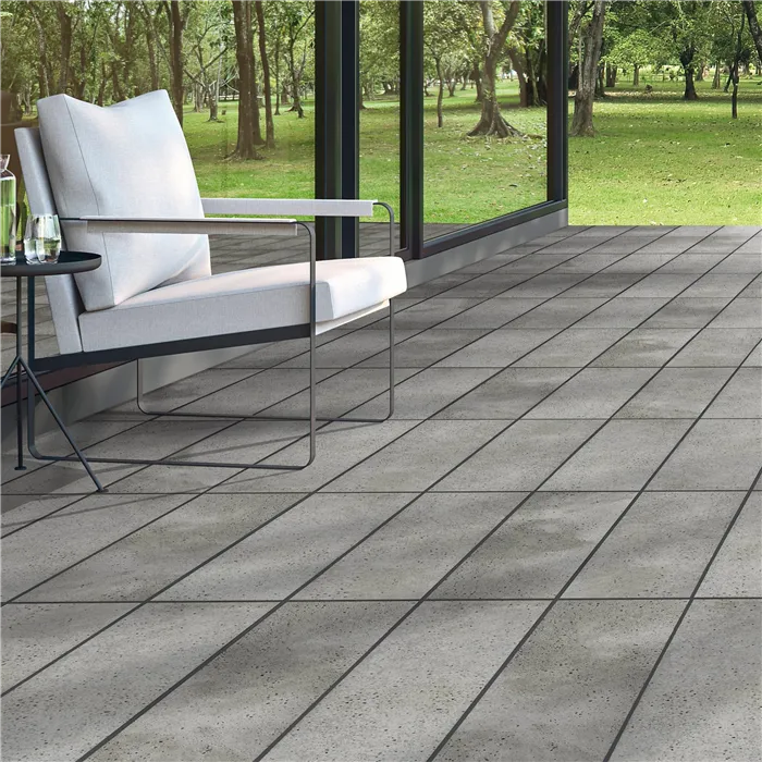 SEMMELROCK LUSSO VULCANO / dlaždice se zkosením a vzhledem vulkanického tufu 60x30x4 cm - granit antracitová