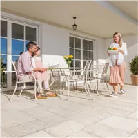 SEMMELROCK BRADSTONE OLD TOWN / dlaždice výška 3,8-4,4 cm, struktura přirozeně zvětralého povrchu, nepravidelné hrany - slonovinová