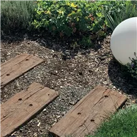 SEMMELROCK BRADSTONE / podvalová deska 60x25x4 cm, struktura dřeva - antická hnědá