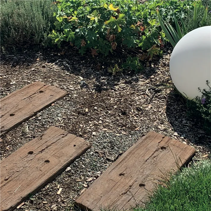 SEMMELROCK BRADSTONE / podvalová deska 60x25x4 cm, struktura dřeva - antická hnědá