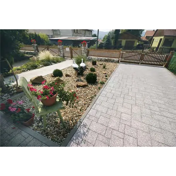 SEMMELROCK LA LINIA kombi / dlažba, výška 6 cm, jemně vymývaný povrch - granit světlá