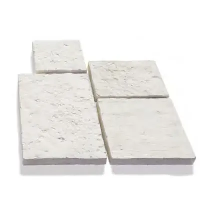 SEMMELROCK BRADSTONE OLD TOWN / dlaždice výška 6,8-7,4 cm, struktura přirozeně zvětralého povrchu, nepravidelné hrany - slonovinová