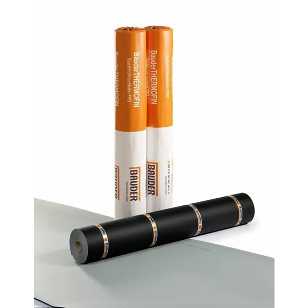 BAUDER / THERMOFIN F18 (1,5 × 20 m = 30 m²) - stříbřitě šedá
