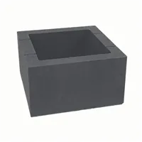 SEMMELROCK ADELO / květináč 50x50x28 cm - antracit