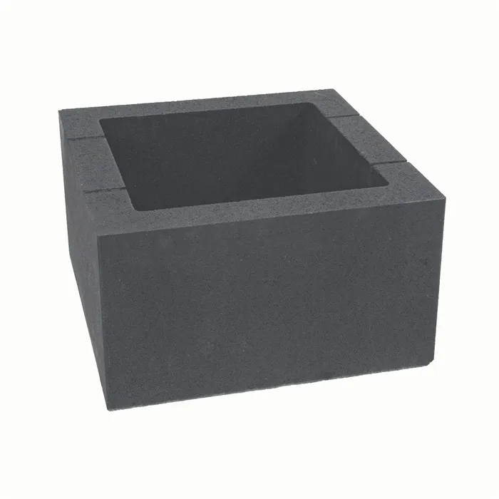 SEMMELROCK ADELO / květináč 50x50x28 cm - antracit