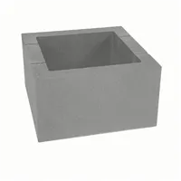 SEMMELROCK ADELO / květináč 50x50x28 cm - šedá