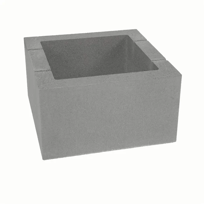 SEMMELROCK ADELO / květináč 50x50x28 cm - šedá