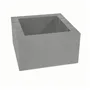 SEMMELROCK ADELO / květináč 50x50x28 cm - šedá