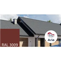 BUDMAT / ARIA 350/1040 PE RAL 3009 lesk - červenohnědá