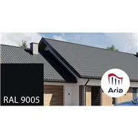 BUDMAT / ARIA 350/1040 PE RAL 9005 lesk - černá