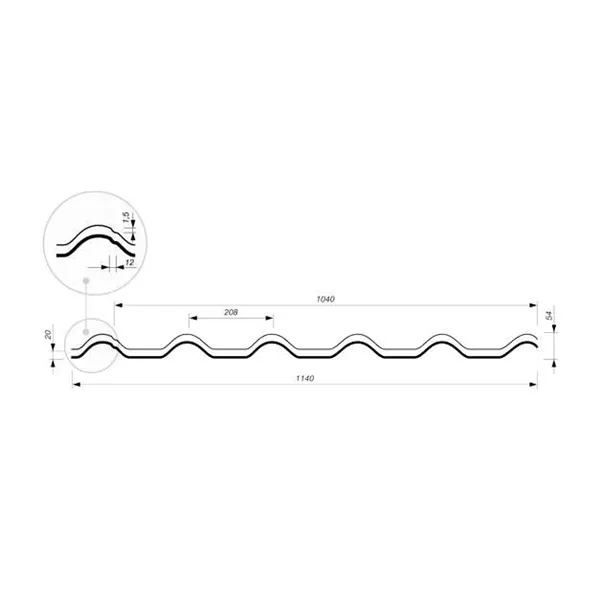 BUDMAT / ARIA 350/1040 ULTRAMAT RAL 7016 - antracit