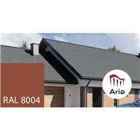 BUDMAT / ARIA 350/1040 ULTRAMAT RAL 8004 - cihl. červená