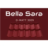 BUDMAT / BELLA SARA 350/1150 D-MAT PLUS RAL 3009 - červenohnědá