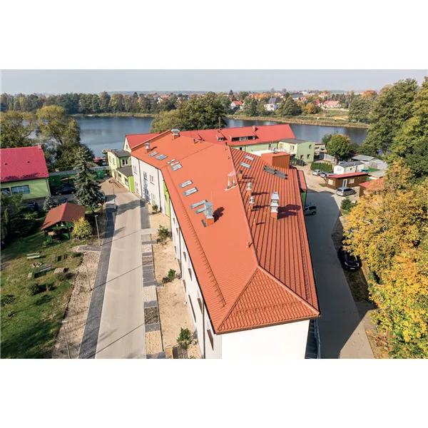 BUDMAT / BELLA SARA 350/1150 D-MATT PLUS RAL 8004 - cihl. červená