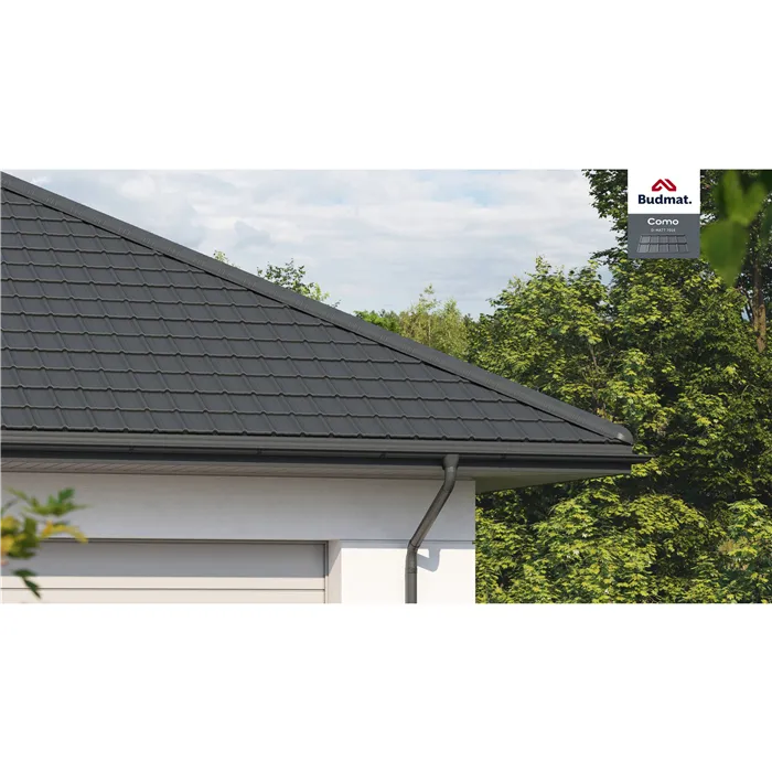 BUDMAT / COMO 350/1216 D-MAT RAL 7016 STANDARD - antracit