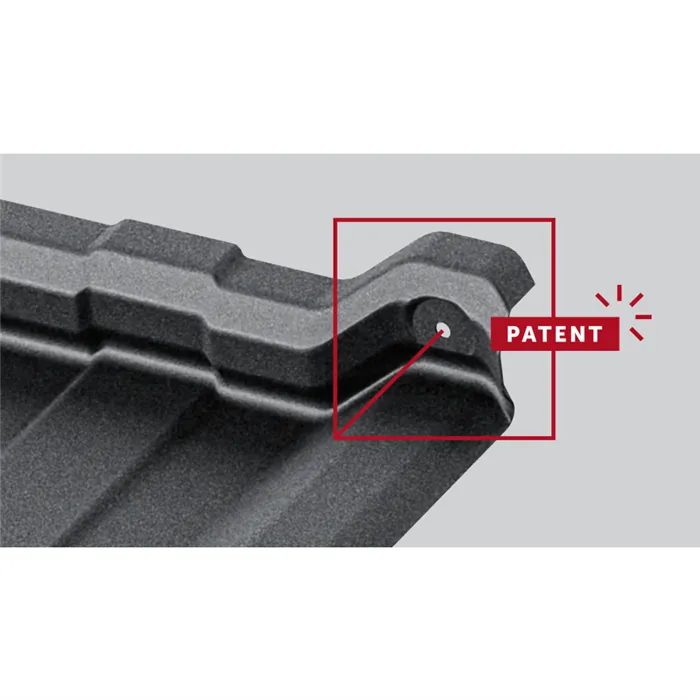 BUDMAT / COMO 350/1216 D-MAT RAL 7016 STANDARD - antracit