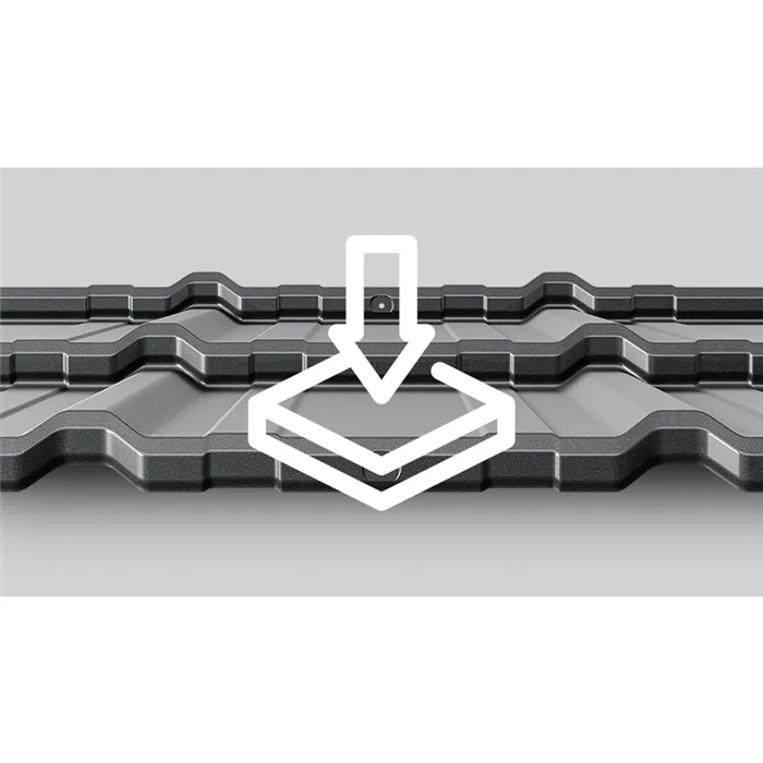 BUDMAT / COMO 350/1216 D-MAT RAL 7016 STANDARD - antracit