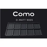 BUDMAT / COMO 350/1216 D-MATT RAL 9005 MIKROVLNA - černá