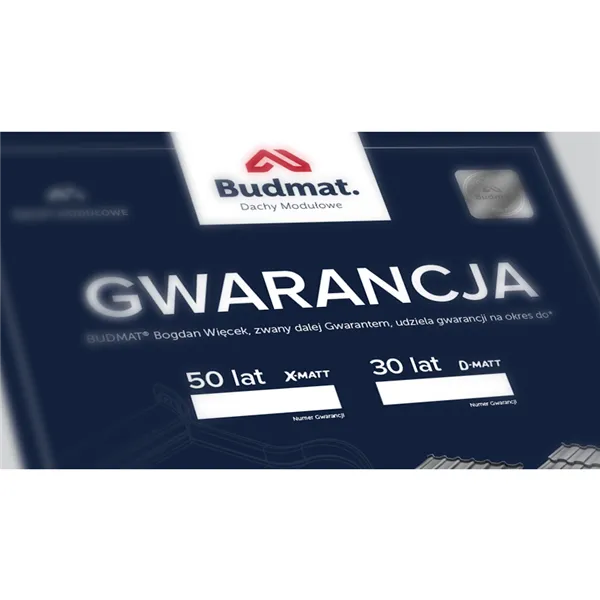 BUDMAT / COMO 350/1216 D-MATT PLUS RAL 7016 STANDARD - antracit