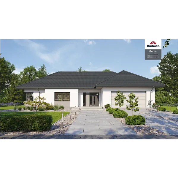 BUDMAT / COMO 350/1216 D-MATT PLUS RAL 8017 MIKROVLNA - hnědá