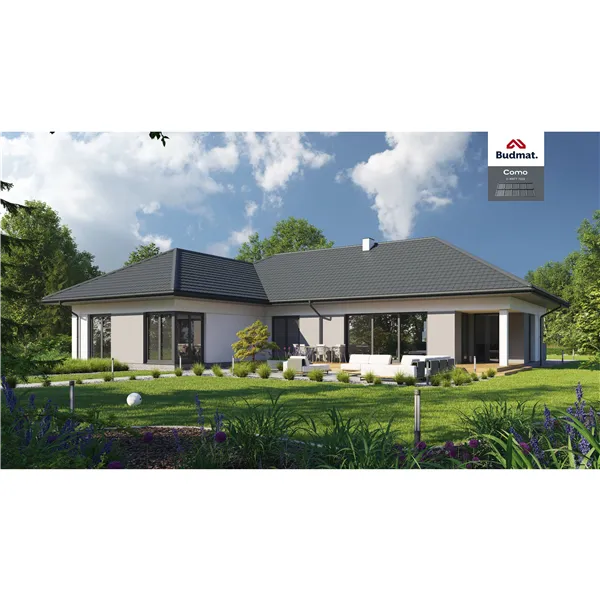 BUDMAT / COMO 350/1216 D-MATT PLUS RAL 9005 MIKROVLNA - černá