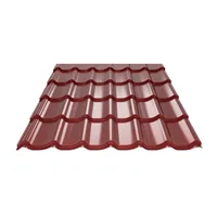 BUDMAT / SARA 350/1100 PE 25 µm RAL 3009 lesk - červenohnědá