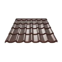BUDMAT / SARA 350/1100 PE 25 µm RAL 8017 lesk - hnědá