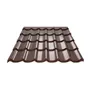 BUDMAT / SARA 350/1100 PE 25 µm RAL 8017 lesk - hnědá