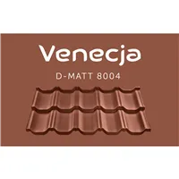 BUDMAT / VENECJA 350/1150 D-MATT RAL 8004 - cihl. červená