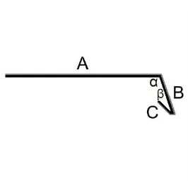 LS Systém / Poplast PVC profil Okapnice atiková r.š. 200 mm světle šedá - 2 m